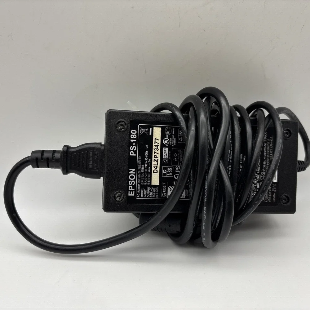 EPSON TM-T88V M244A ETH POS Thermal Receipt Printer w/ AC Adapter